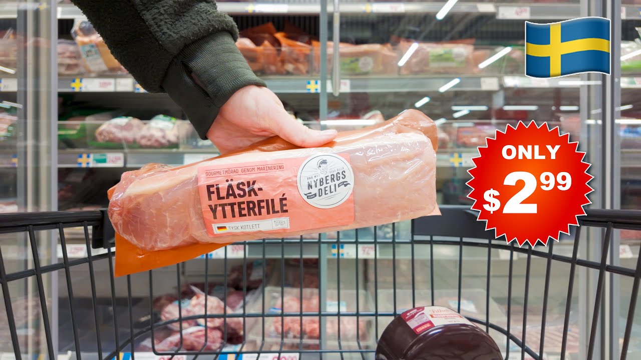 Как я покупаю продукты в Швеции, экономя деньги! (2024)