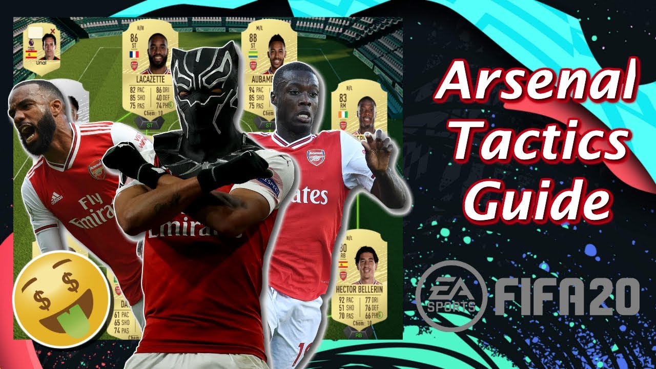 BEST ARSENAL Strategy in FIFA 20 | FIFA 20 Tactics Guide (Formation, Tactics, and Instructions)