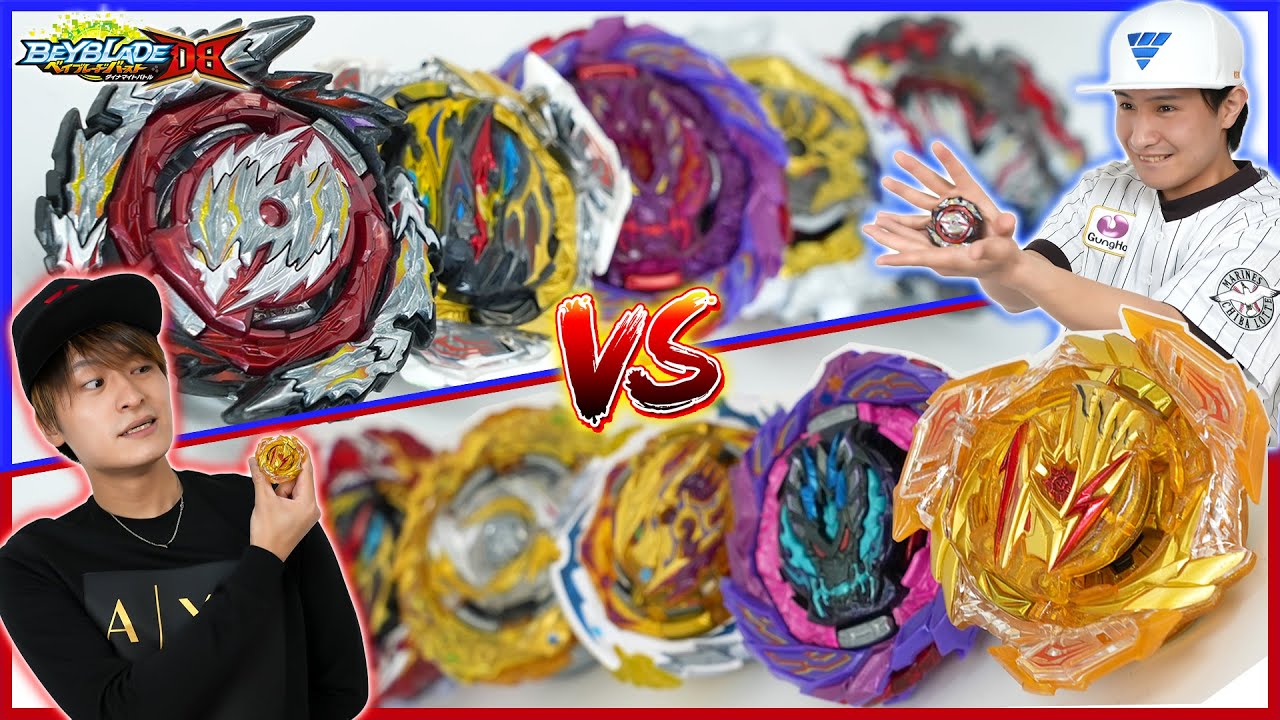 【ガチバトル】DBラストの激アツ5Gバトル！勝利の女神はどちらの手に？！【ベイブレードバーストDB】BEYBLADE BURST DYNAMITE BATTLE