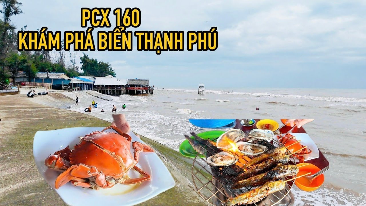 PCX 160 - Hành Trình Xe Máy Khám Phá Biển Thạnh Phú – Vẻ Đẹp Hoang Sơ của Bến Tre