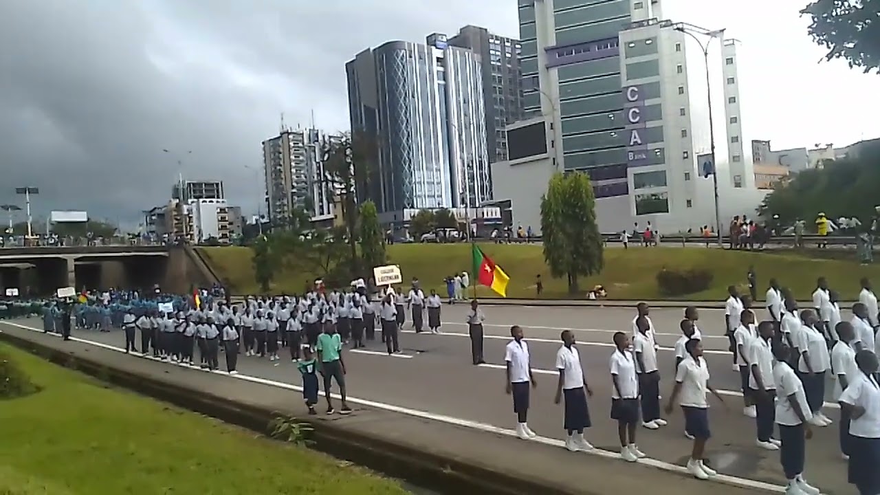 11 Février 2026 Douala 1 AKWA célébration de la fête de la jeunesse.  École Enseignement secondaire 