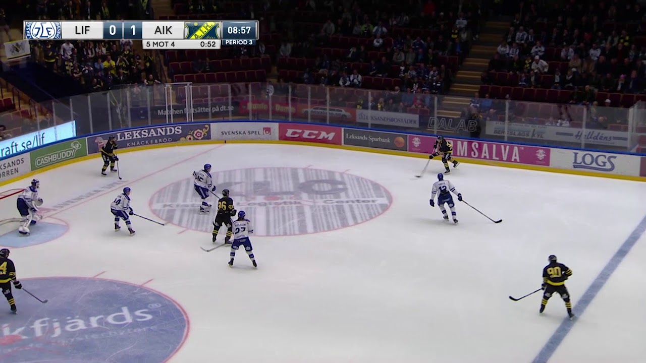 Highlights: Leksand - AIK | Tegera Arena