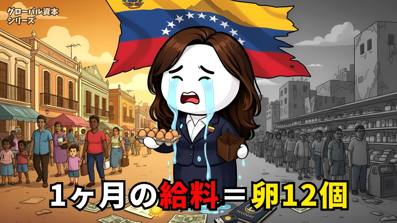 🇻🇪 【ベネズエラ最終編】給料が卵12個になった日｜国が壊れるとエリートは消える