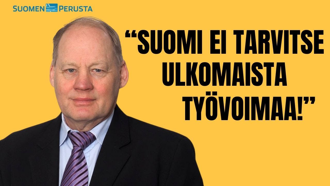 Professori Viren: Rajat auki ulkomaisille työnhakijoille? Ei kiitos!
