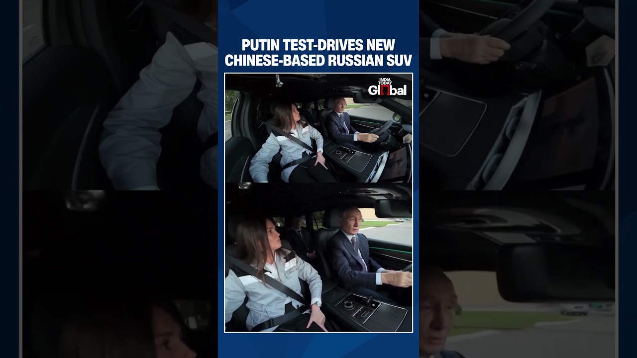 Putin Test-Drives Chinese-Designed Volga K50 SUV as Russia Revives Iconic Soviet-Era Car Brand