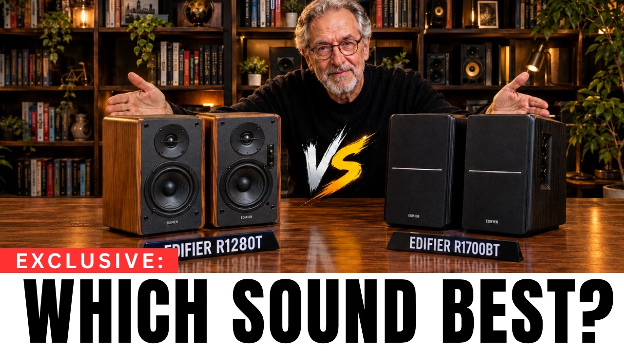 Edifier R1280T vs R1700BT 2026 | Which Bookshelf Speaker Should You Really Buy!