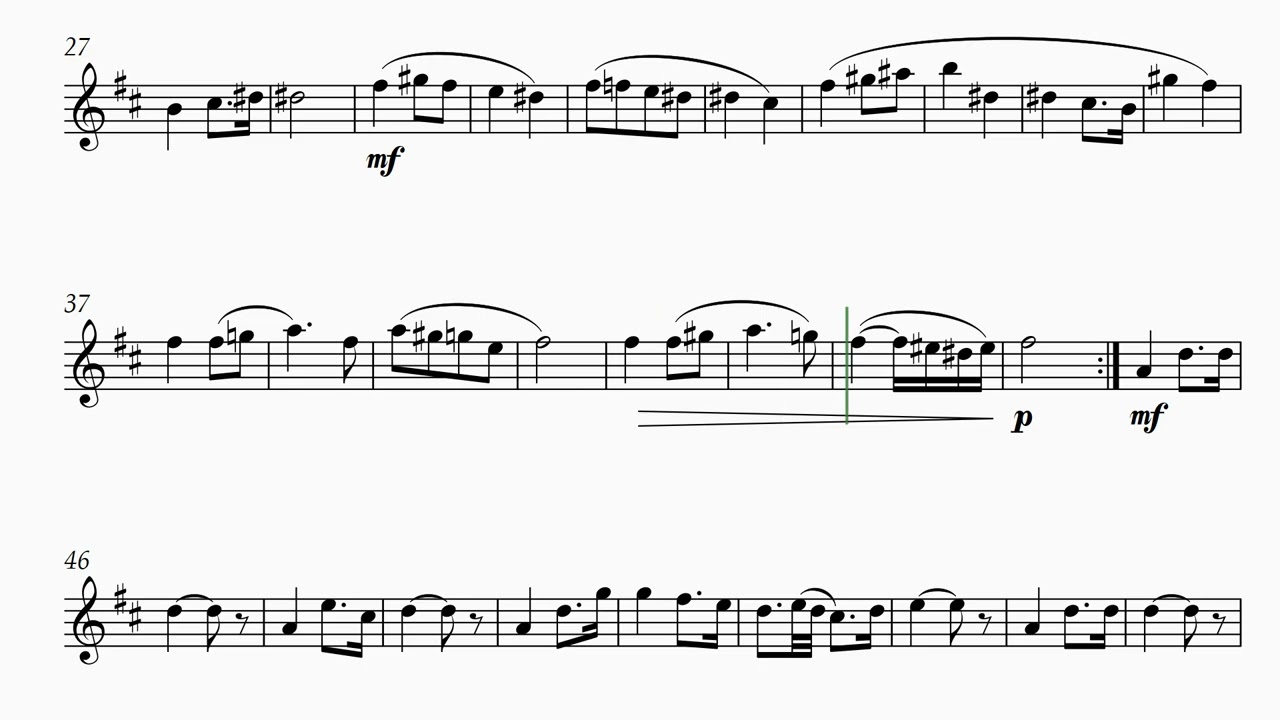 Wedding March - Richard Wagner | Clarinet Sheet Music