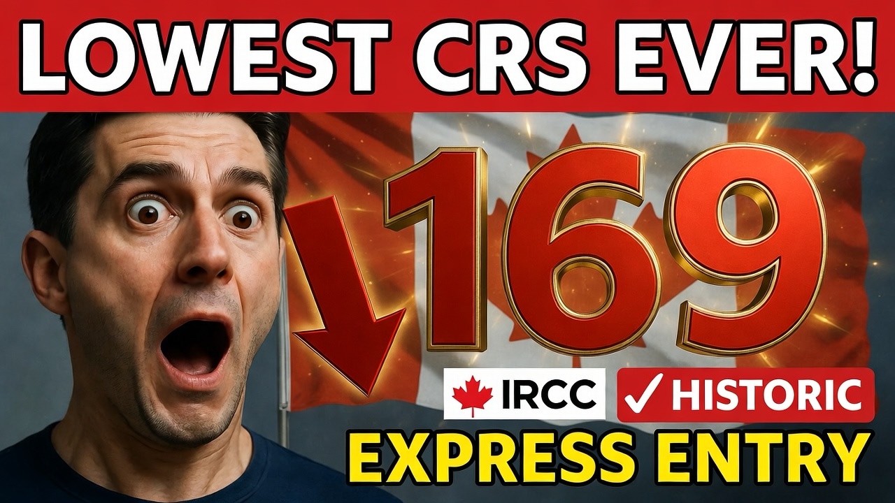 🇨🇦 ИСТОРИЧЕСКОЕ СОБЫТИЕ: Розыгрыш Express Entry 19 февраля - САМЫЙ НИЗКИЙ CRS ЗА ВСЮ ИСТОРИЮ - 16...
