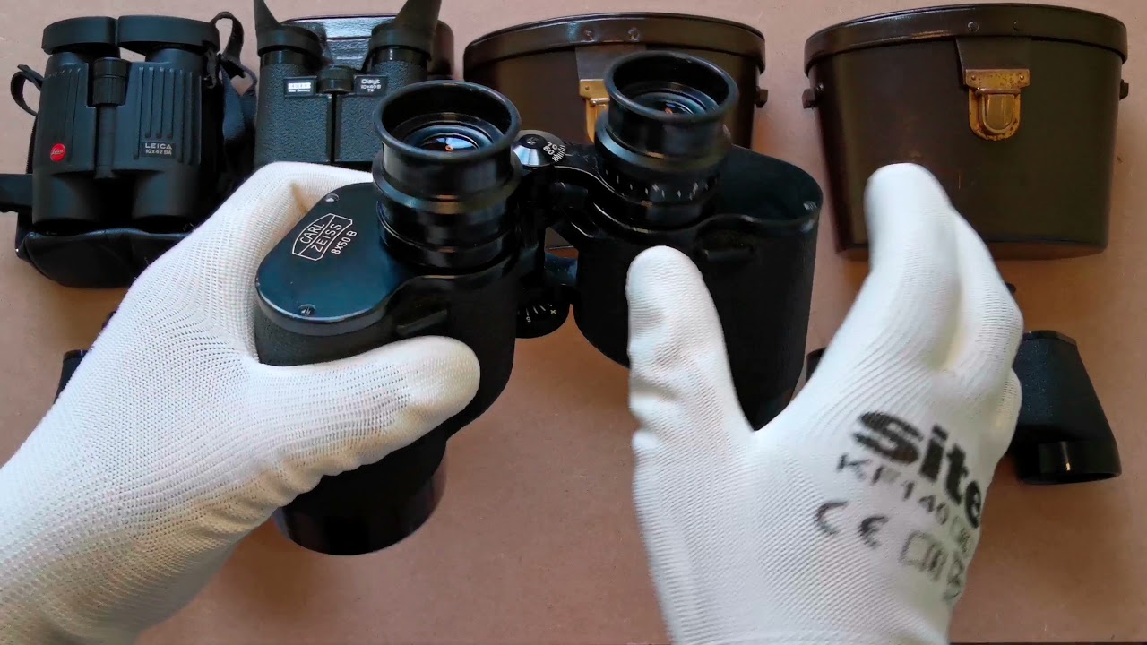 binoculars Carl Zeiss Oberkochen 8x50 B binoculars