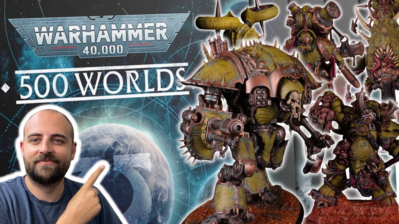 Getting my Death Guard ready for the 500 Worlds campaign!