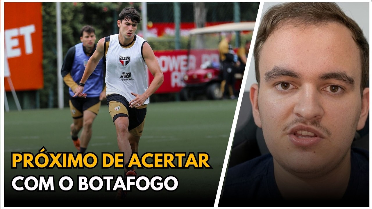 FERRARESI SE DESPEDE DOS COMPANHEIROS E ESTÁ PRÓXIMO DE ACERTO COM O BOTAFOGO