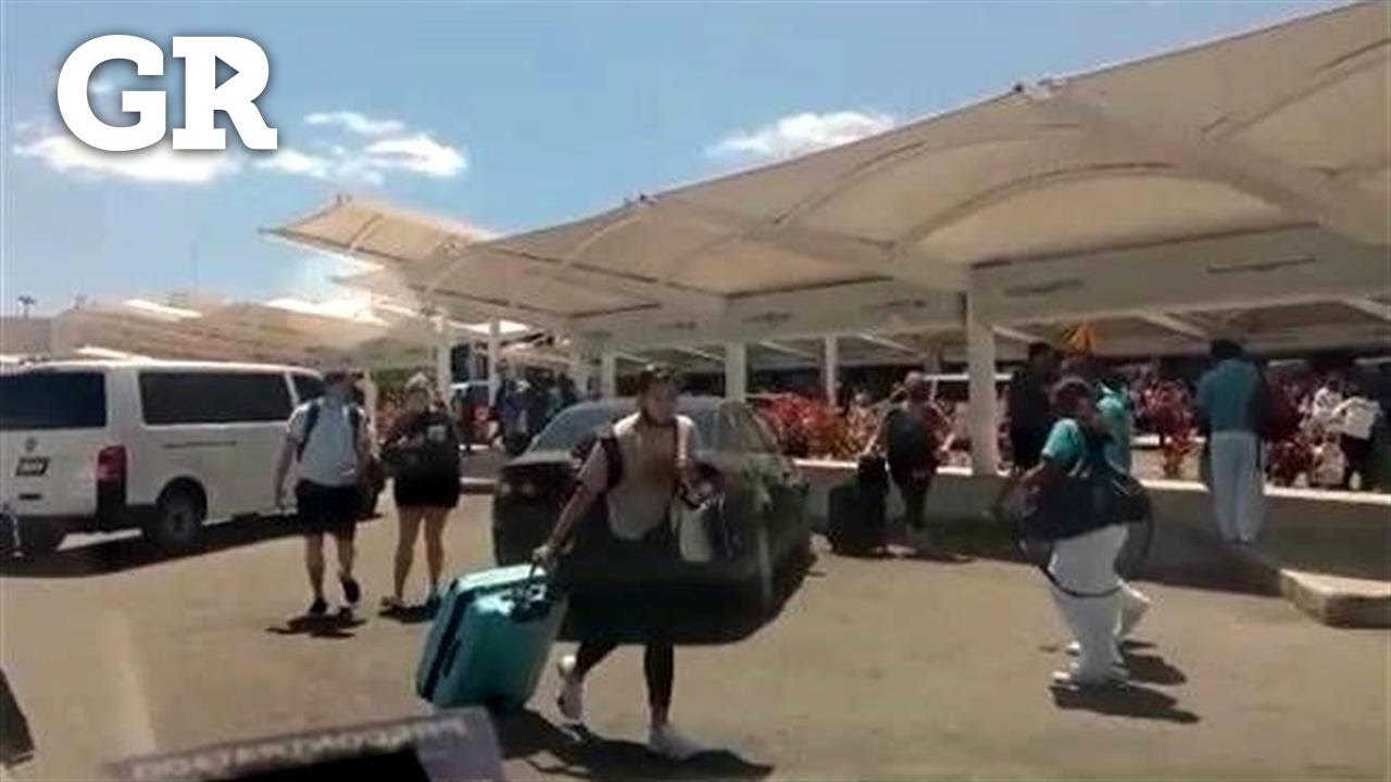 Causan pánico supuestos 'disparos' en Aeropuerto de Cancún
