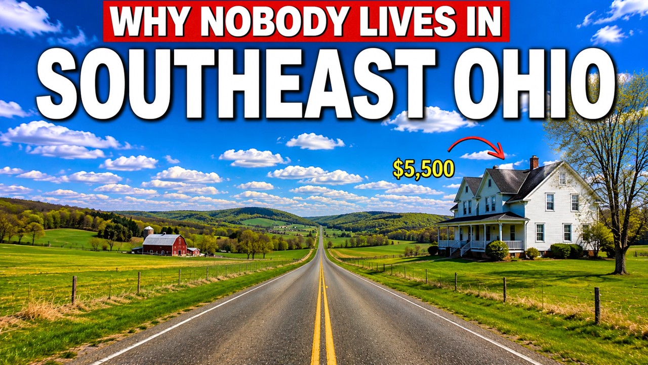 EMPTY SOUTHEAST OHIO &mdash; Its Houses Cost $19,000 But NOBODY Wants Them