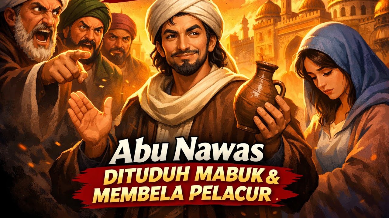 GEGER‼️ Abu Nawas Dituduh Mabuk & Membela Pelacur, SELURUH BAGDAD TERDIAM 🤩😊
