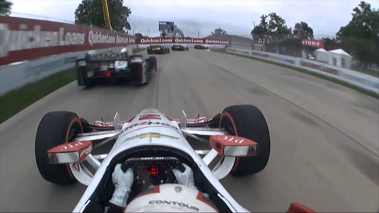 #INDYCAR In-Car Theater: Dual in Detroit Race 1