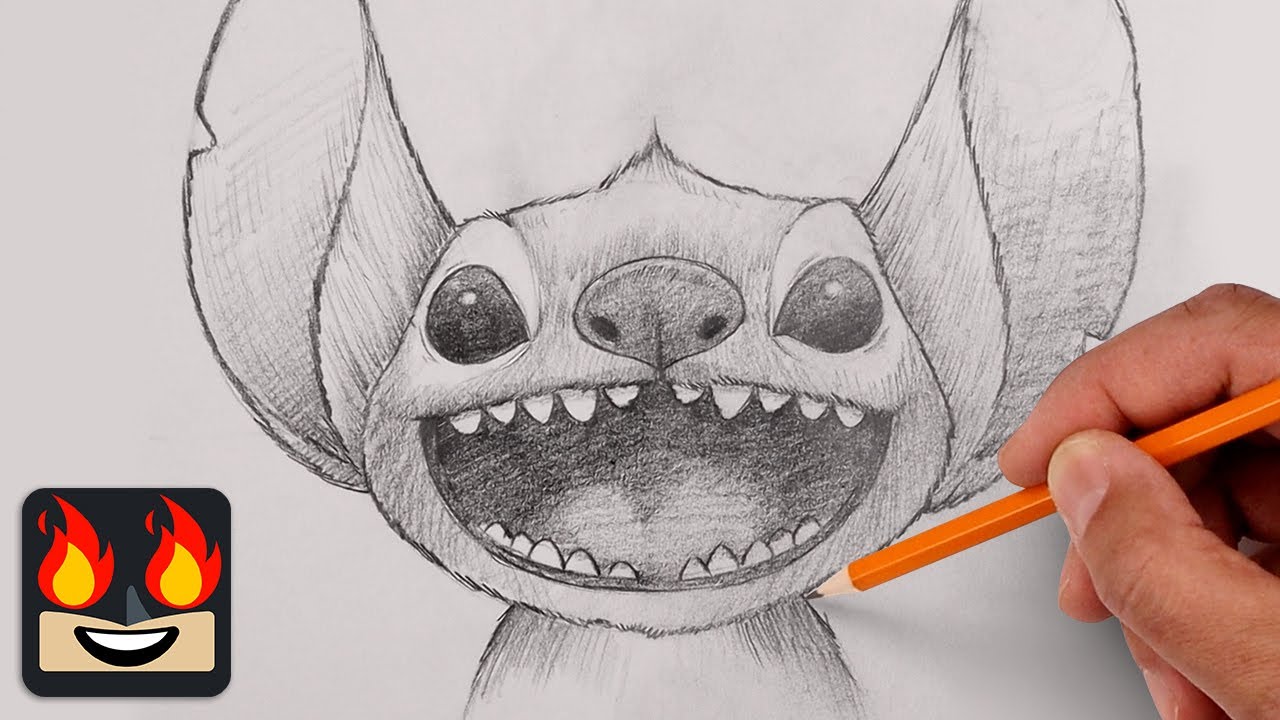 How To Draw Stitch | Lilo and Stitch