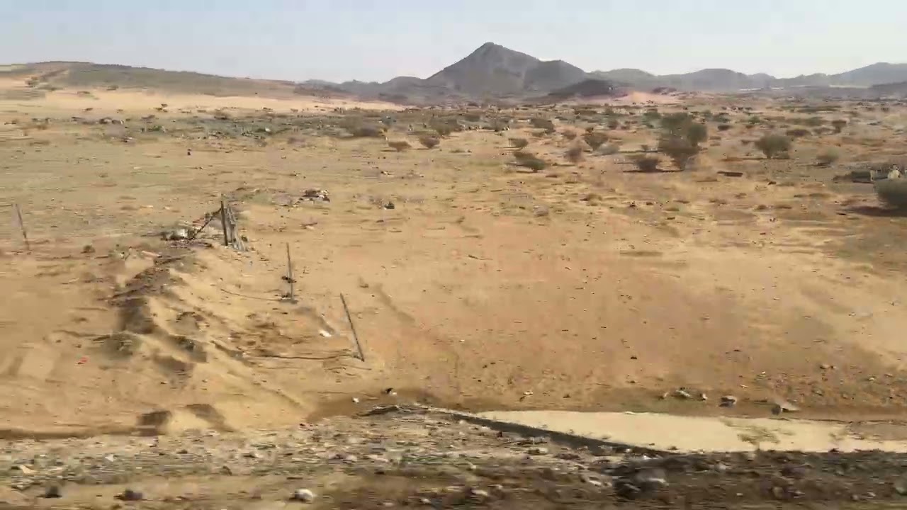 9 minutes of Pure Desert Ride #desert #saudiarabia #family #bus 