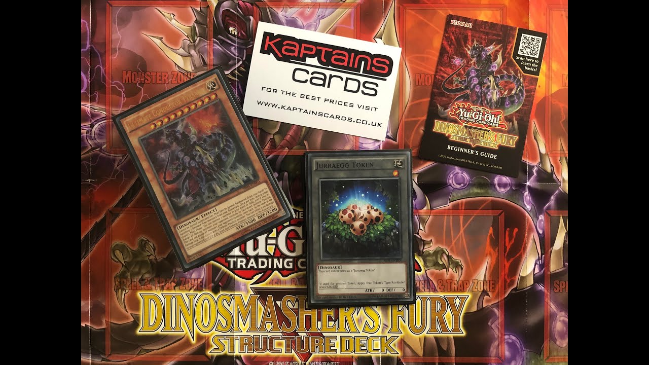 BEST DINOSMASHER'S FURY STRUCTURE DECK OPENING AND 3X BUDGET DECK BUILD!!! BEST DECK EVER RELEASED!!