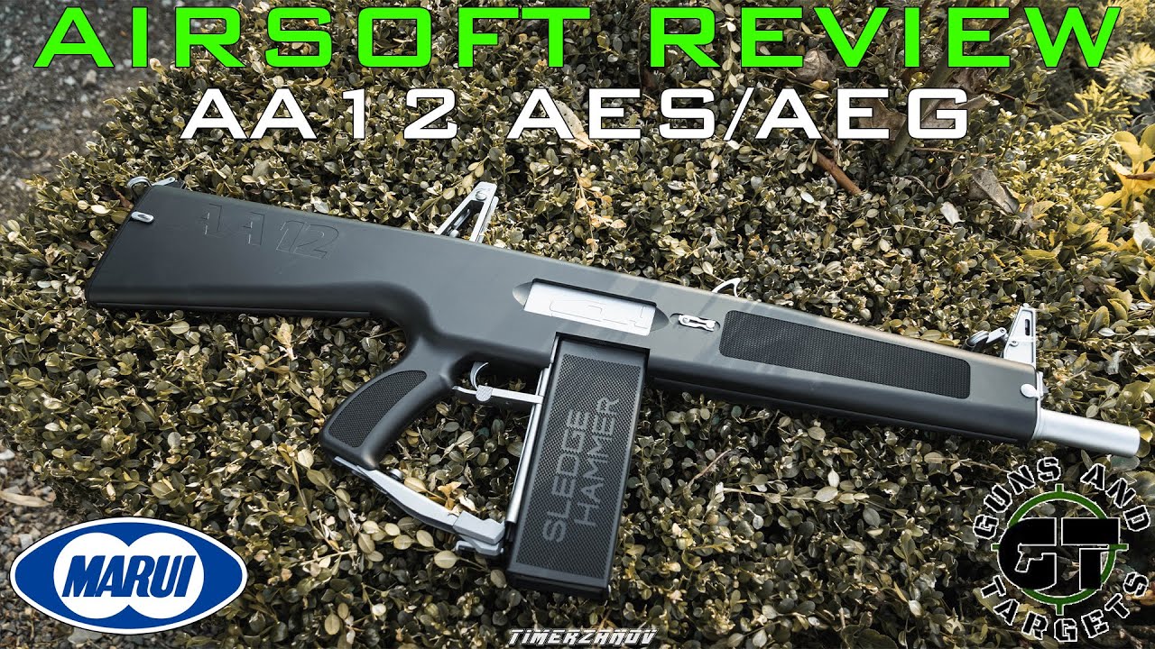 Airsoft Review #92 Tokyo Marui AA12 AES/AEG (Automatic Electric Shotgun) [FR]