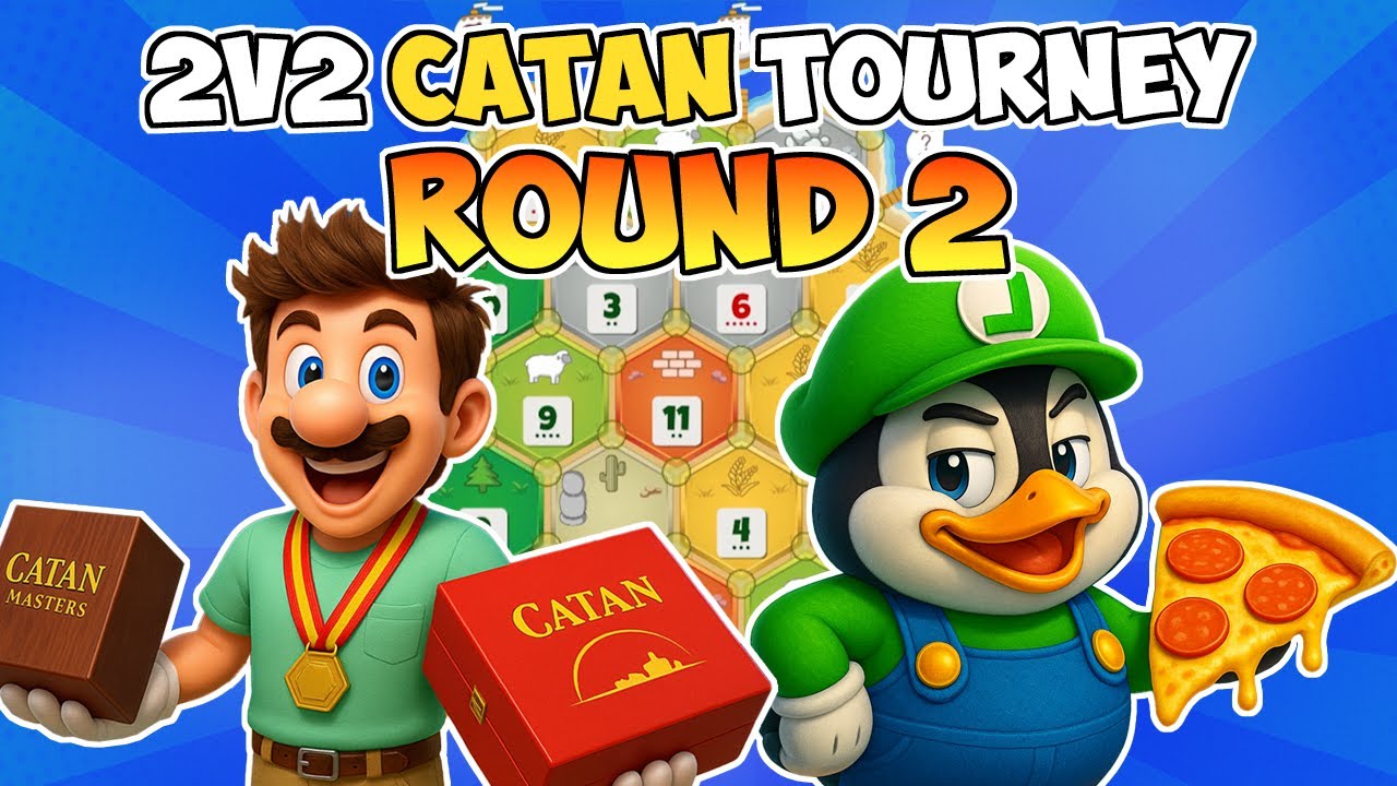 ТУРНИР CATAN 2 на 2 — РАУНД 2