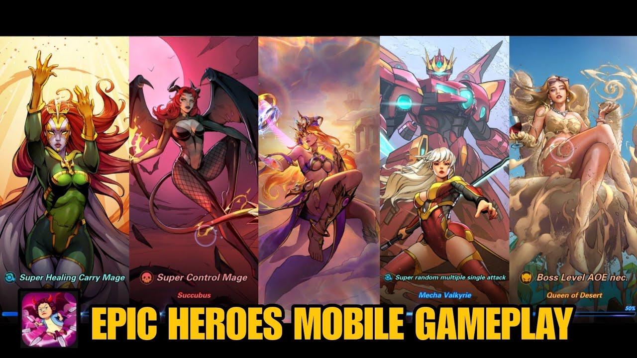 EPIC HEROES GAMEPLAY | ANDROID / IOS