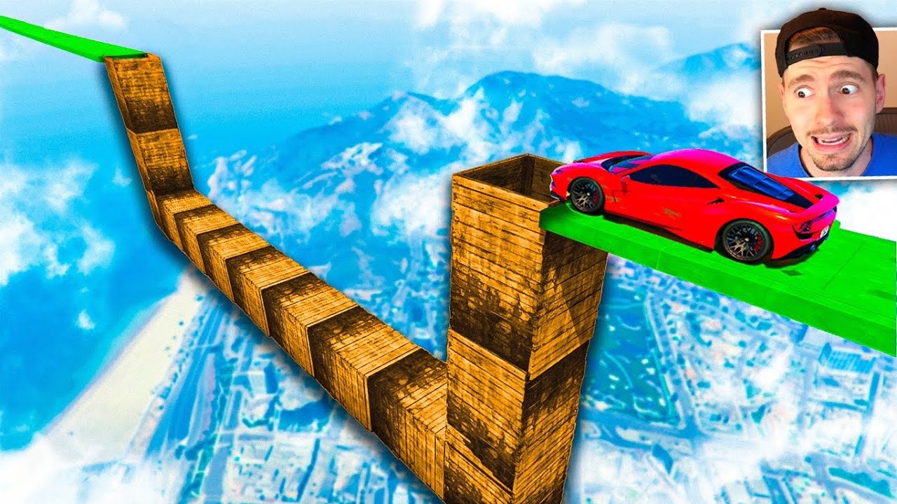 GTA V Online: CORRIDA da ponte QUADRADE de TÚNEL! (novo carro)