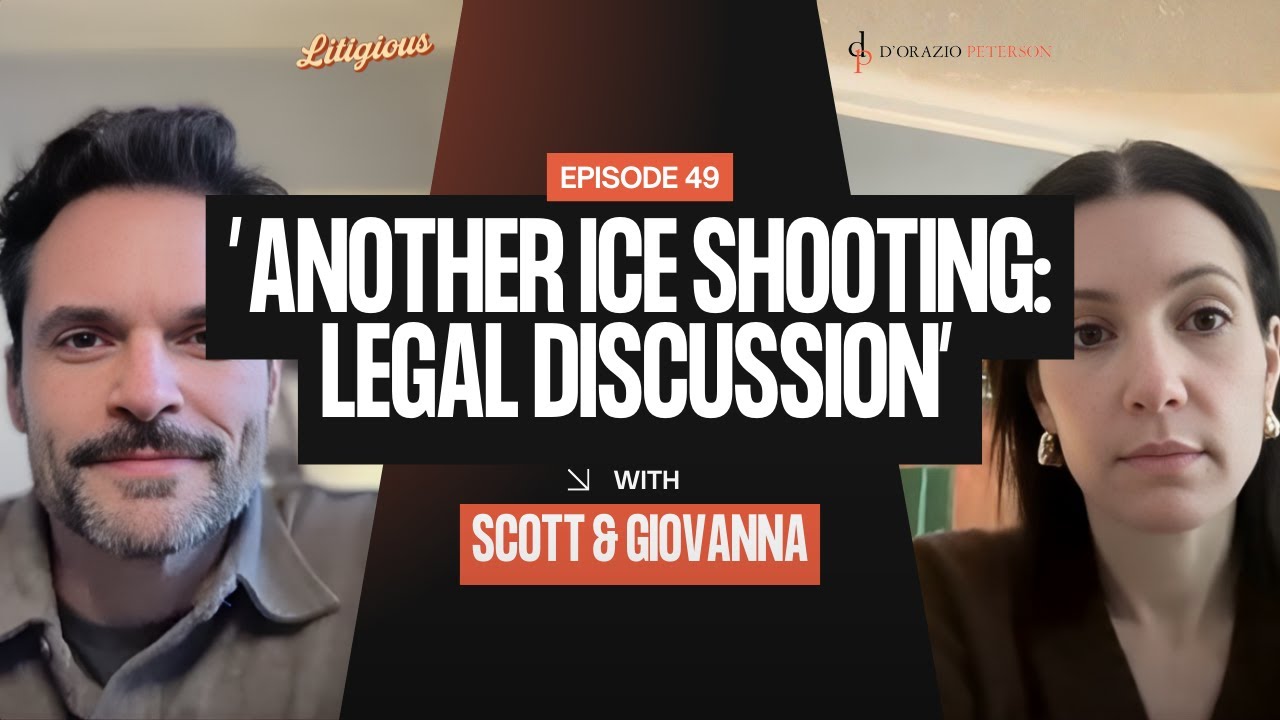 Episode 49: Another ICE Shooting: A Legal Discussion
