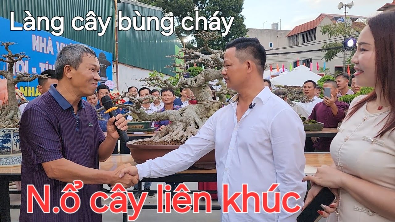 Ra mắt nhà vườn Hội .Tín. Vượng  mà n.ổ cây liên khúc