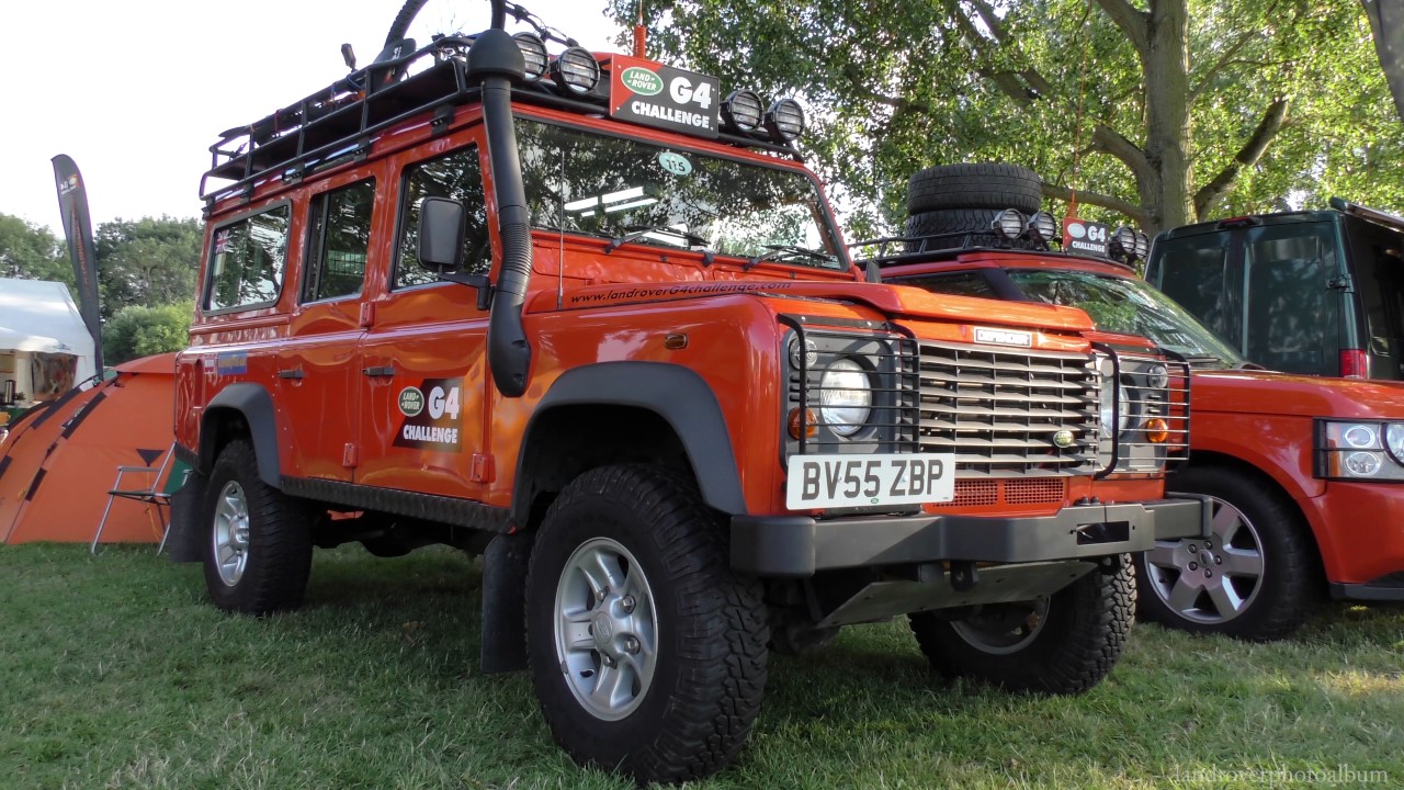 The Land Rover G4 Challenge Owners at The Billing Off-Road Show 2016