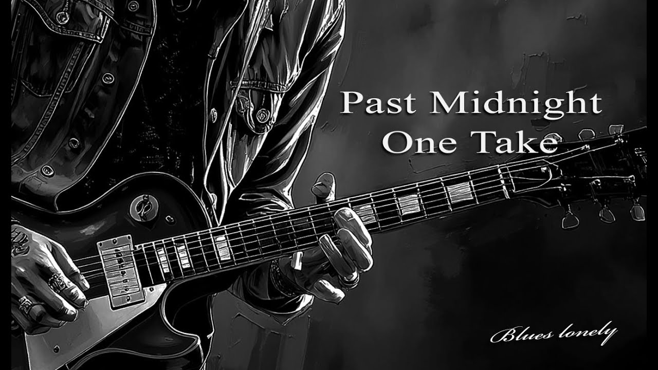 Slow Blues Guitar | Midnight Blues Male Vocal