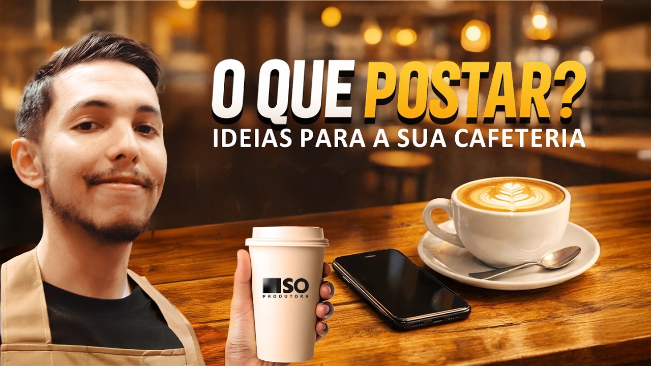 Ideias de conteúdos para a sua cafeteria