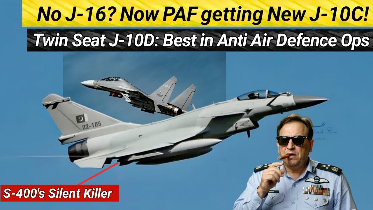 No J-16? Now PAF getting New J-10C! | Twin Seat J-10D: Best in Anti Air Defence Ops 