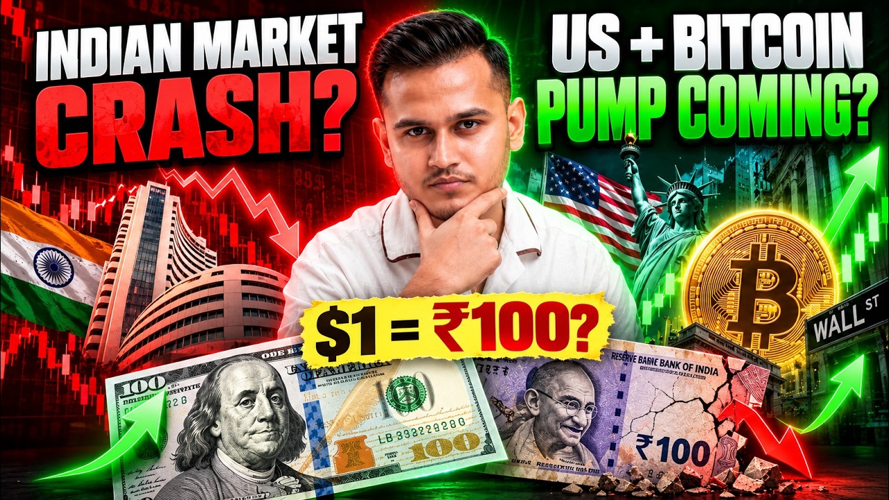 ₹100 Per Dollar Coming? Here&rsquo;s What Happens to Bitcoin & Crypto