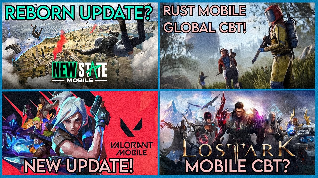 RUST Mobile Test, New State Comeback?, Valo Mobile New Update, The Sim Mobile Shutdown | Hindi |