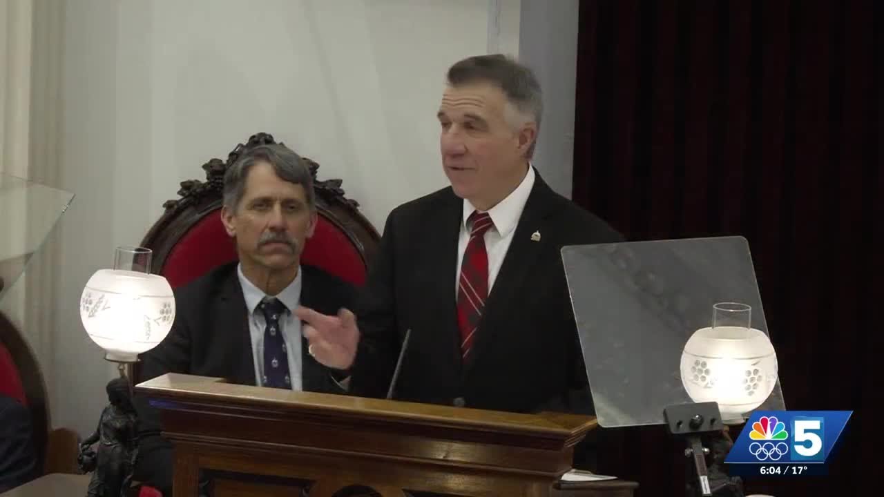 Vermont Gov. Phil Scott delivers budget address in tight spending year