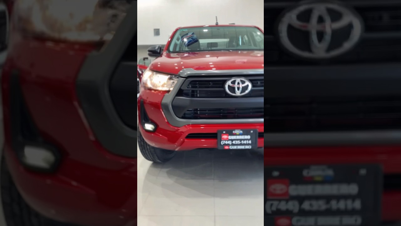 🔥 Toyota Hilux SR 2025 en rojo 🔥 para sentir la fuerza de una leyenda? 💪🚘#ToyotaHilux