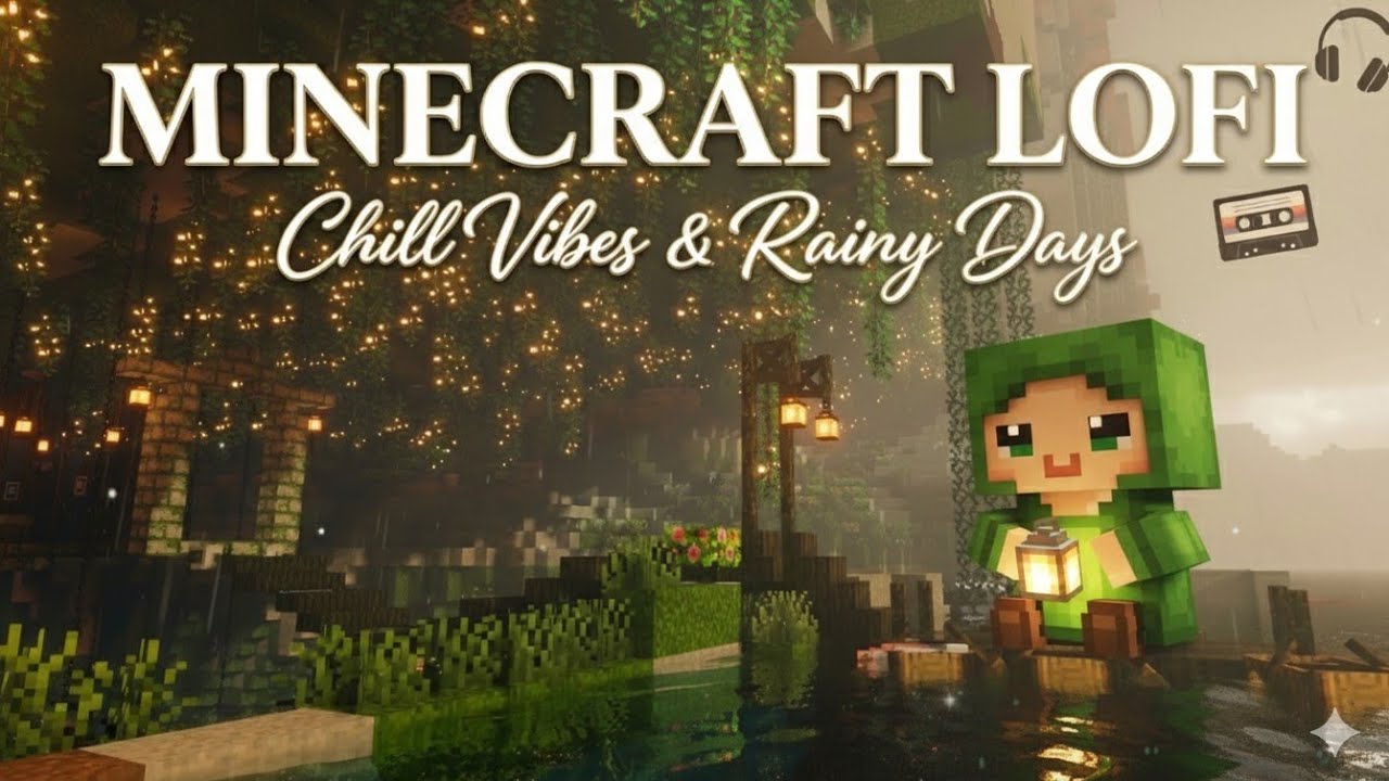 For Study/Focus: ☕ cozy minecraft lofi 🌿 study / sleep / relax (24/7 live)