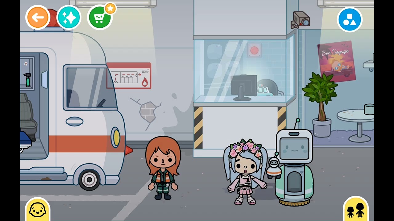 Playing tica boca ( seeing hospital FREE )
