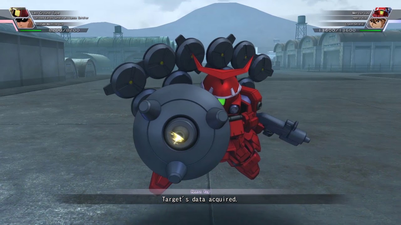 SD Gundam G-Generation Cross Rays - Mercurius All Animations