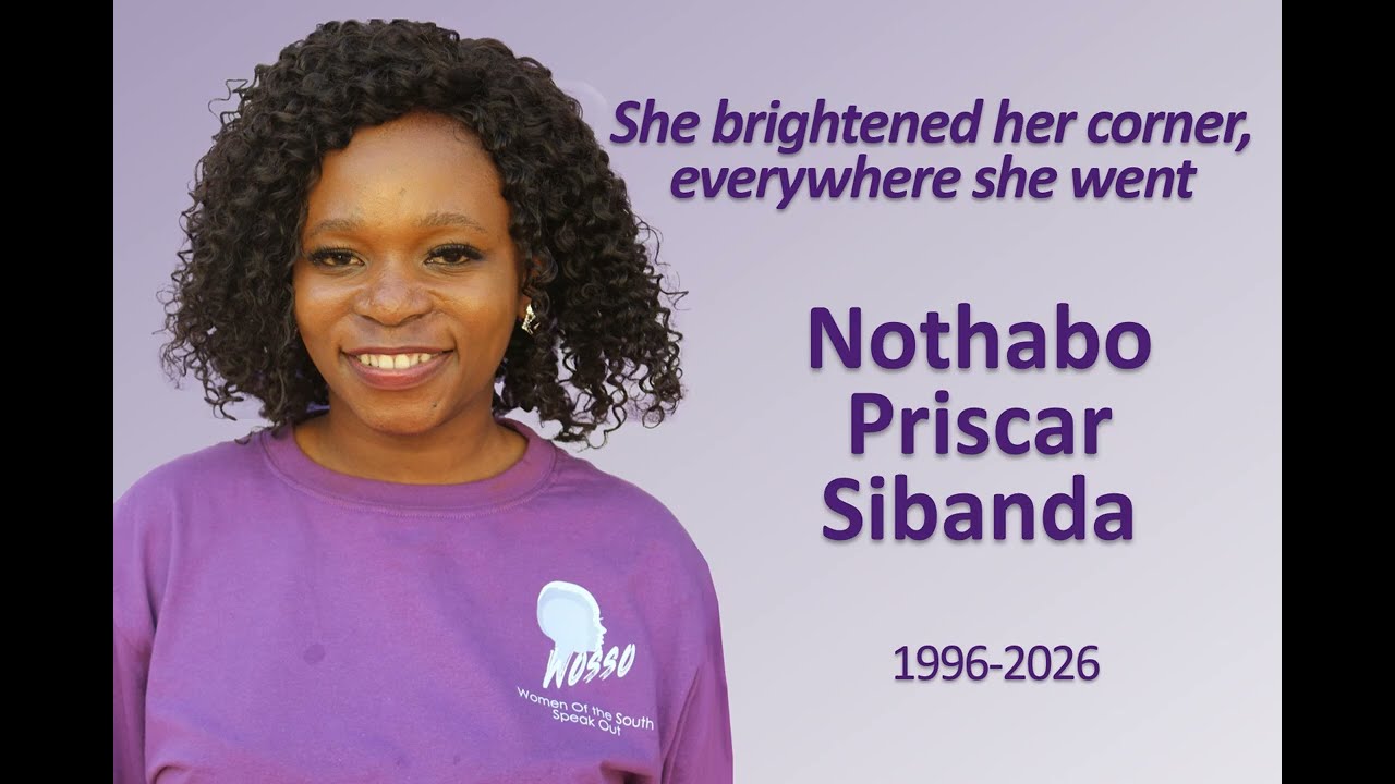 In loving memory of Nothabo Sibanda