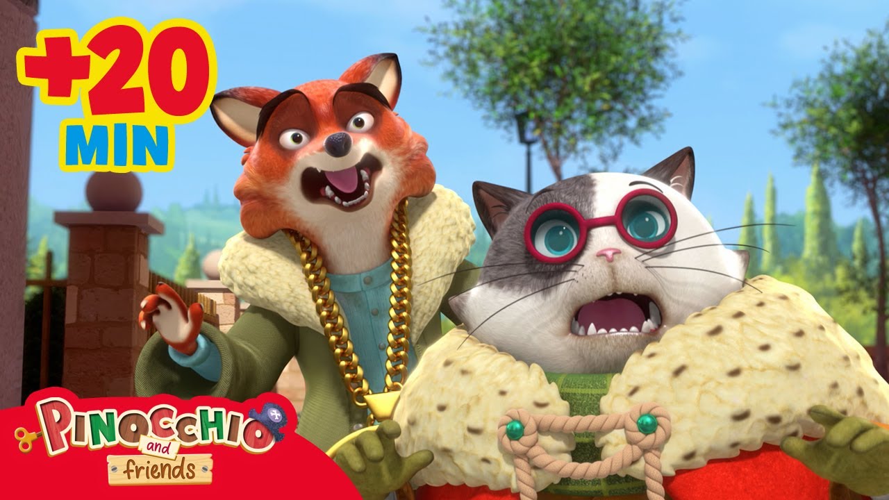 Pinocchio and Friends | +20 Minuti | I momenti combina guai del Gatto e la Volpe