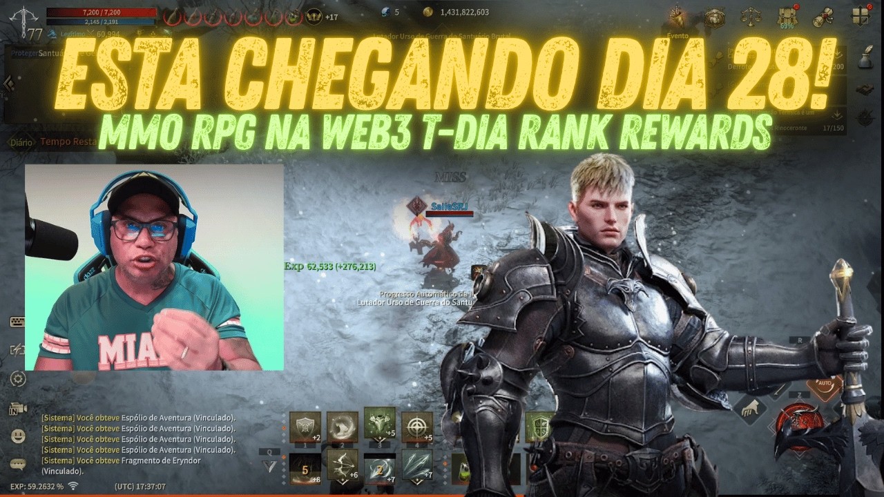 UM MMO QUE VOCÊ JOGA NO FREE E FARMA DE VERDADE É ESTE - REMEMBER OF MAJESTY NA WEB3 DA CROSS