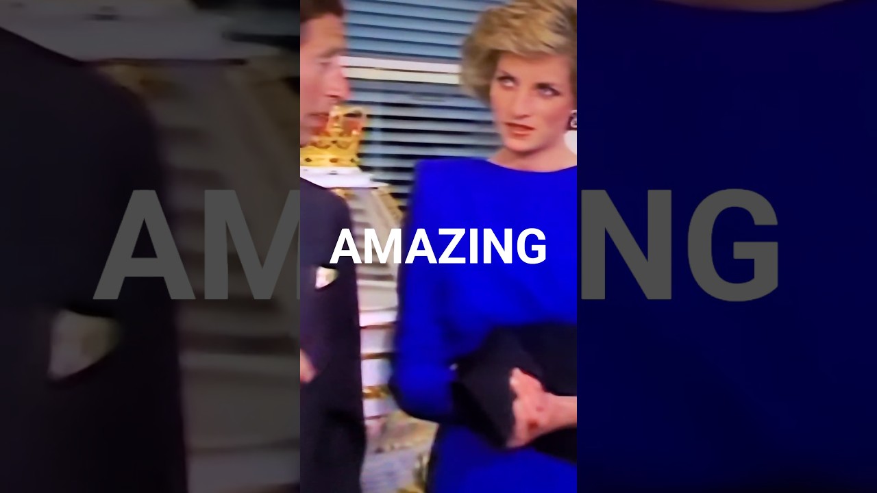 💞Италия Принцесса Диана, услышьте ее нежный голос Итальянский королевский синий цвет мода 1985 Ко...