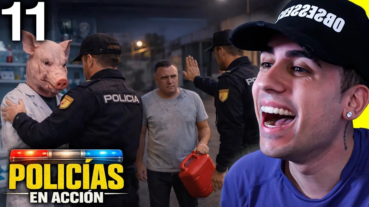 El CLAN 'CABEZA DE CERDO', un BIDÓN de GASOLINA y un BORRACHO gracioso 🚨 Policías en Acción #11
