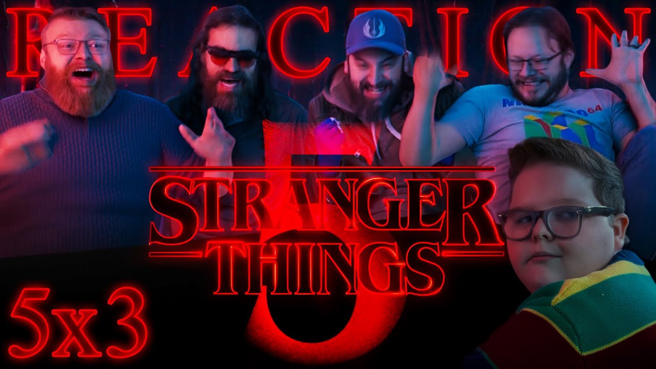 Stranger Things 5x3 REACTION!! 