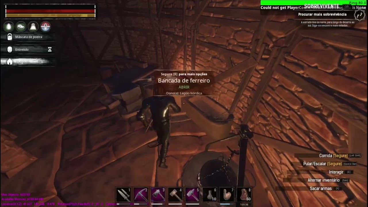Conan Exiles Reis Nórdicos PVE C nova base e construção no ralo