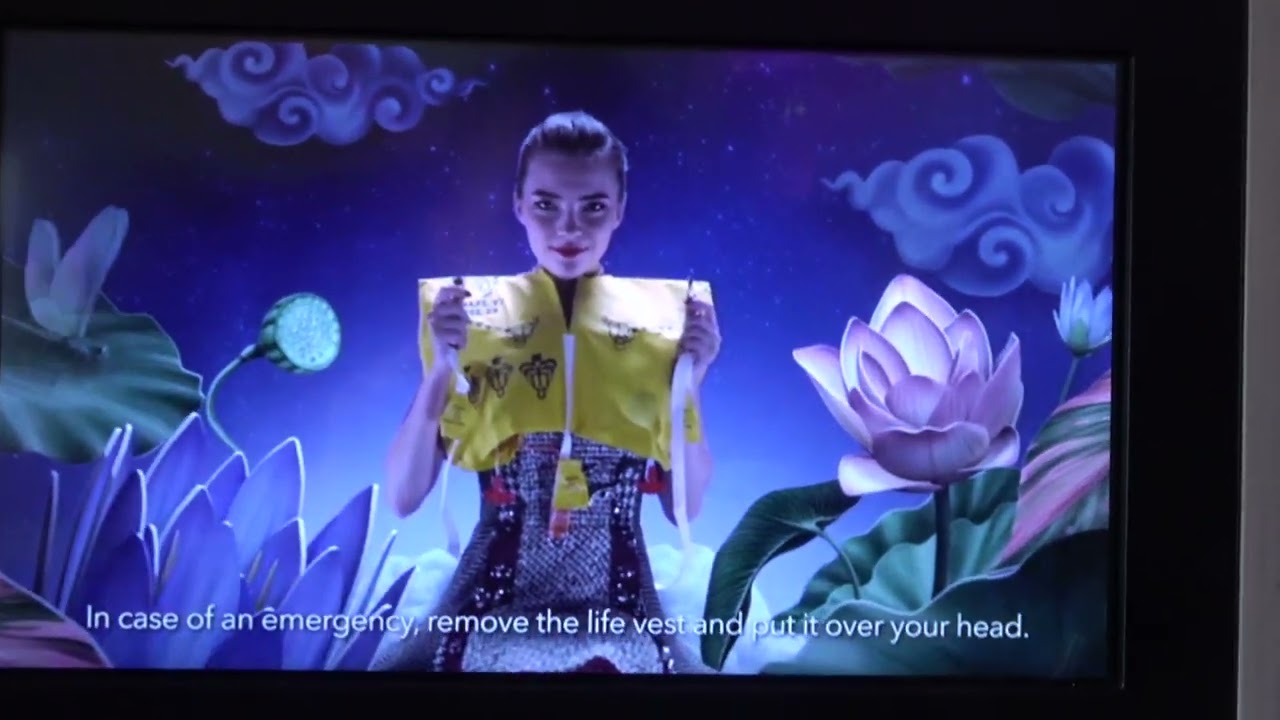 (4K)タイ国際航空の安全ビデオ Thai Airways International Safety Video 泰國國際航空公司安全視頻