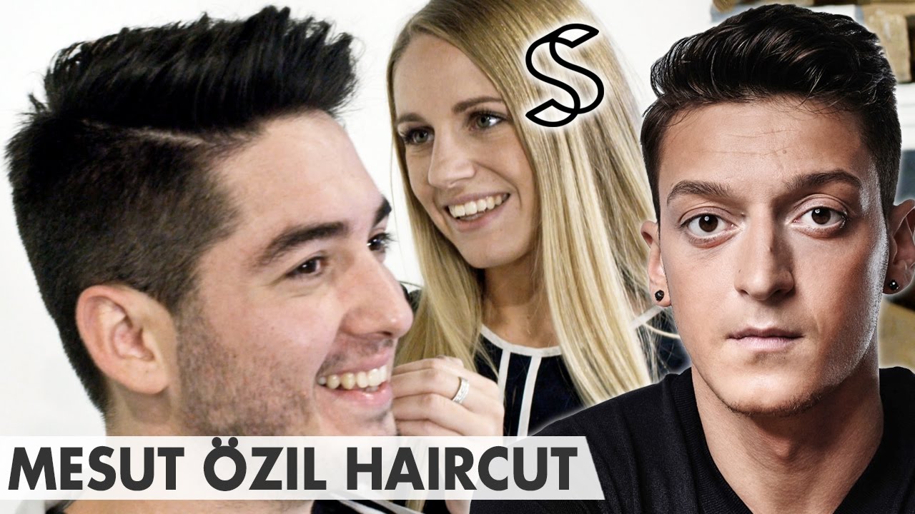Mesut Ozil Hairstyle - Side-Parting