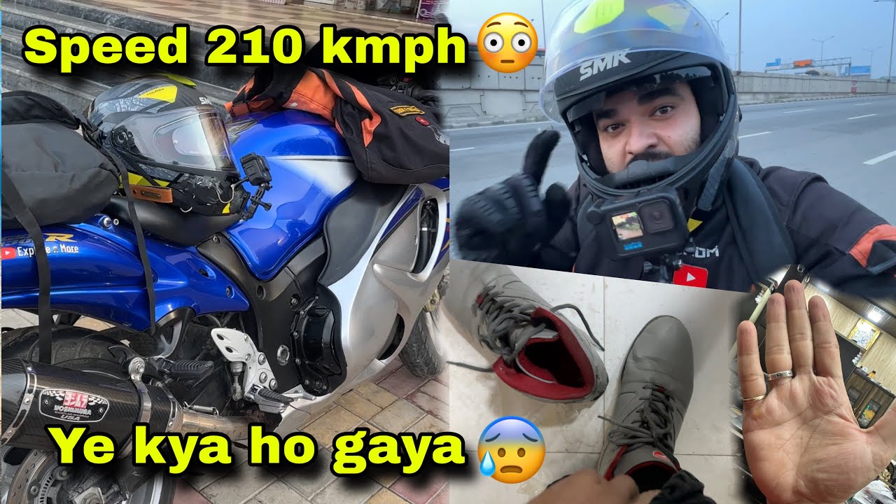 Hayabusa ki First Ride par ye kya ho gaya 😳 | Socha nahi tha 😨