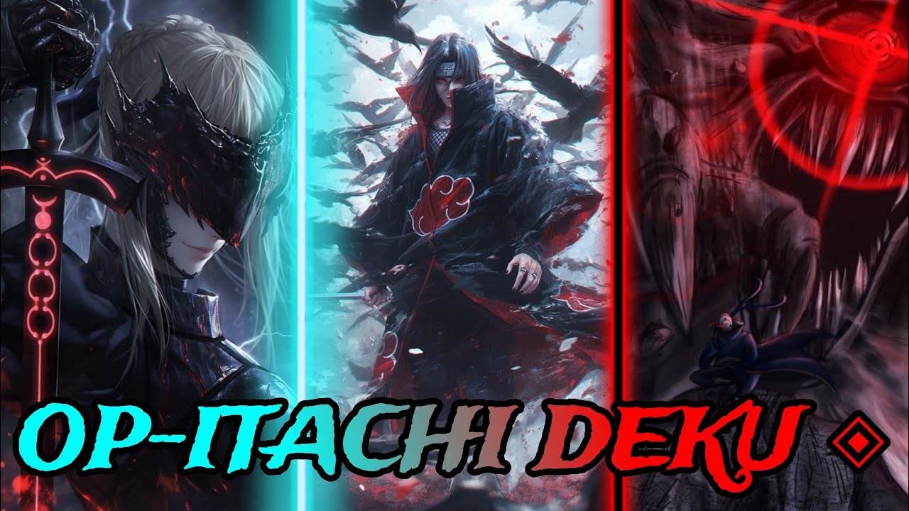 OP Itachi Deku in Black Clover - Part 1 - Baskerville! - MHA Texting Story 